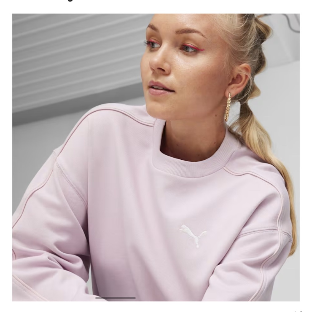 PUMA HER Women's Sweatshirt - Picture 3 of 6